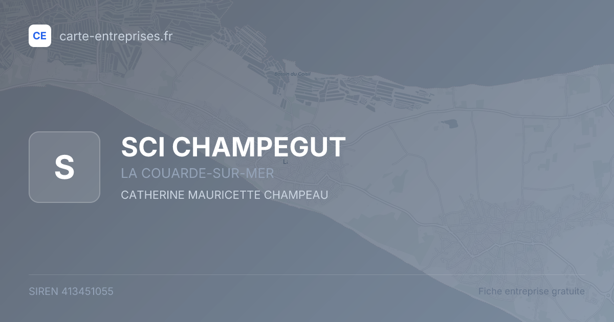 SCI CHAMPEGUT — 413451055 — fiche entreprise