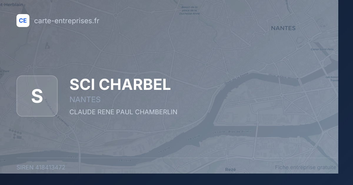 SCI CHARBEL — 418413472 — fiche entreprise