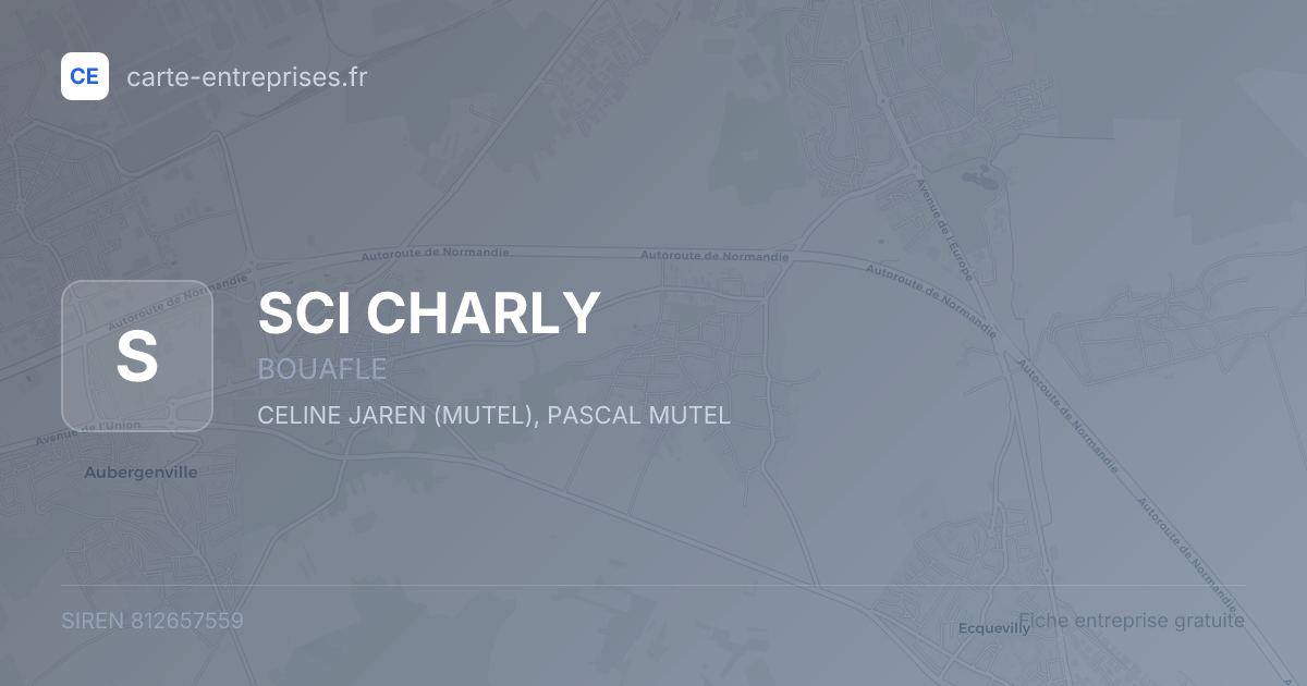 SCI CHARLY — 812657559 — fiche entreprise