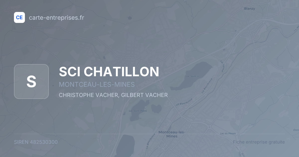 SCI CHATILLON — 482530300 — fiche entreprise