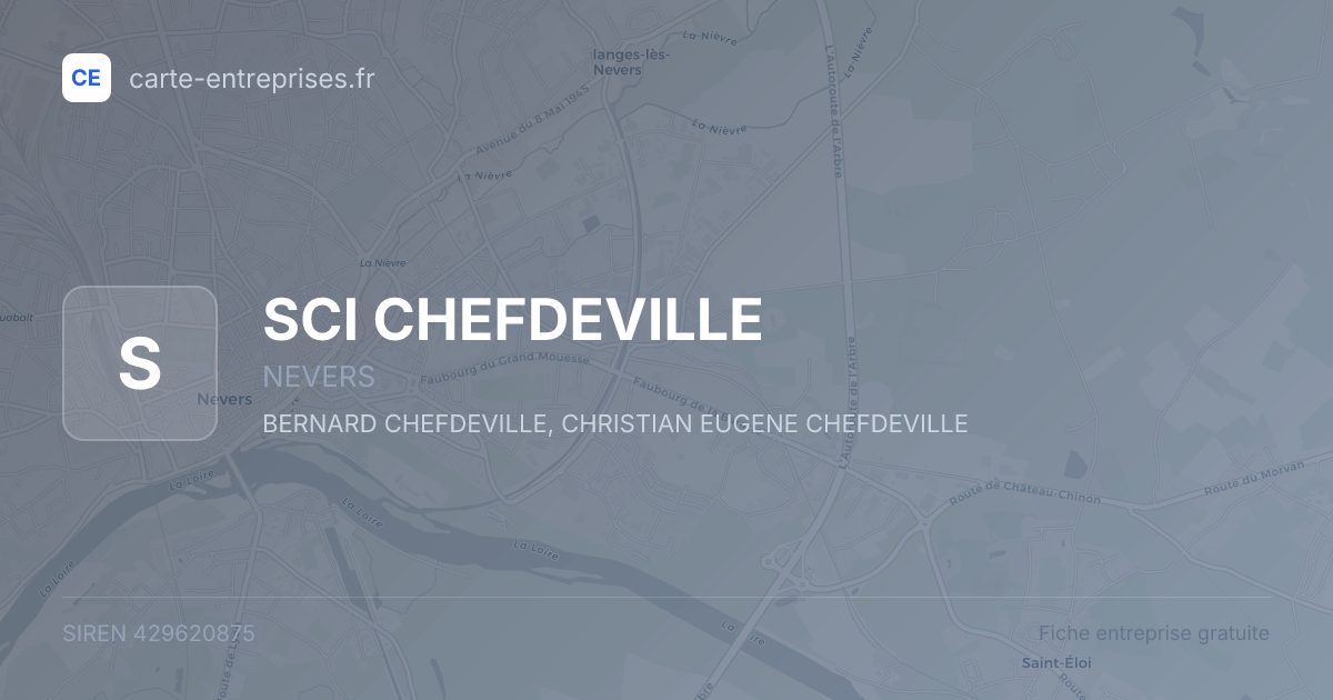 SCI CHEFDEVILLE — 429620875 — fiche entreprise