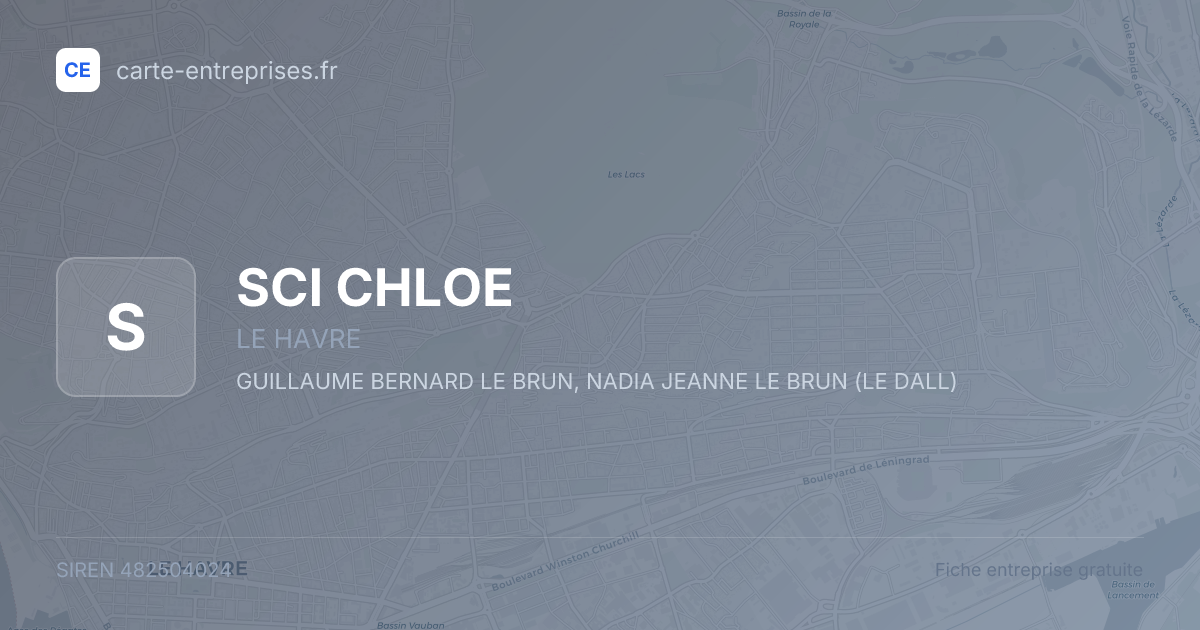 SCI CHLOE — 482504024 — fiche entreprise