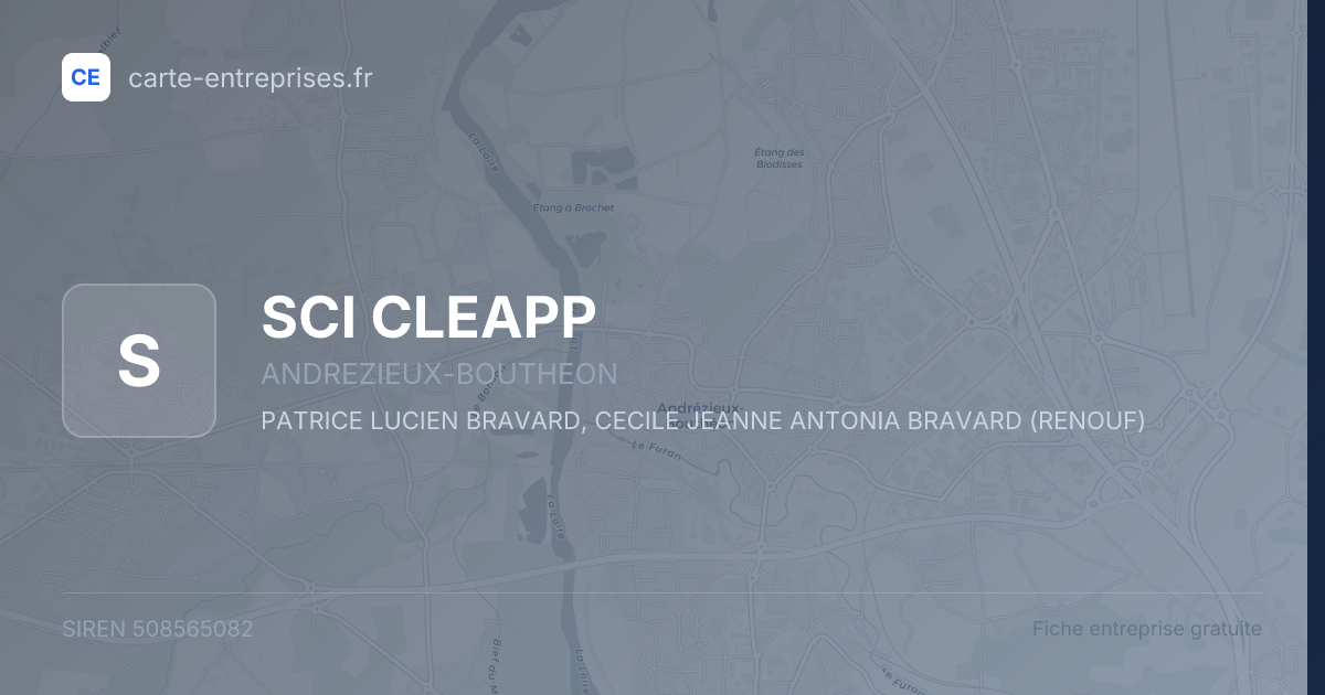 SCI CLEAPP — 508565082 — fiche entreprise