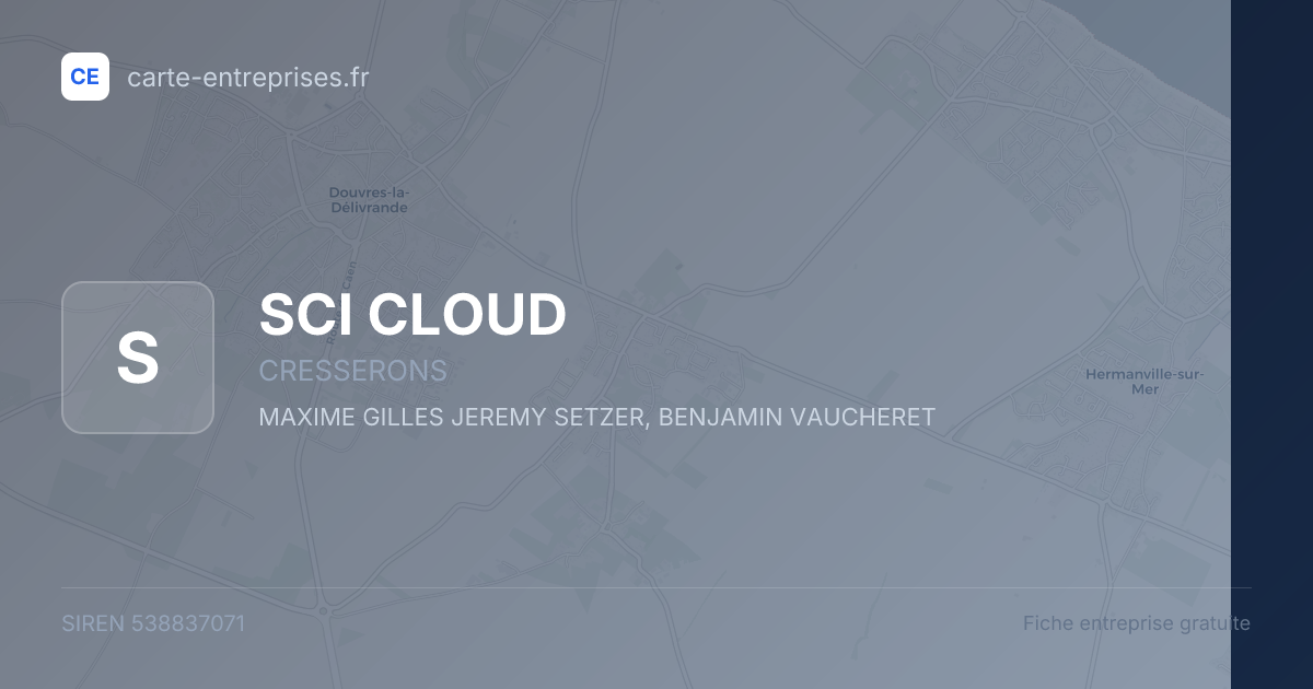 SCI CLOUD — 538837071 — fiche entreprise