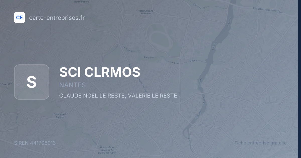SCI CLRMOS — 441708013 — fiche entreprise