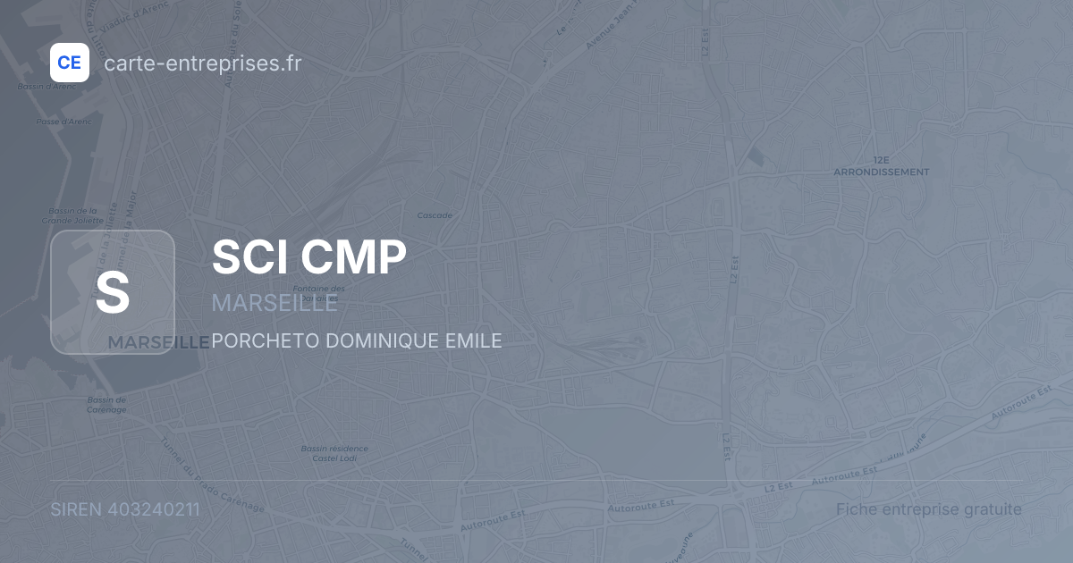 SCI CMP — 403240211 — fiche entreprise