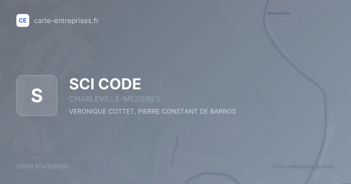 SCI CODE — 504308966 — fiche entreprise