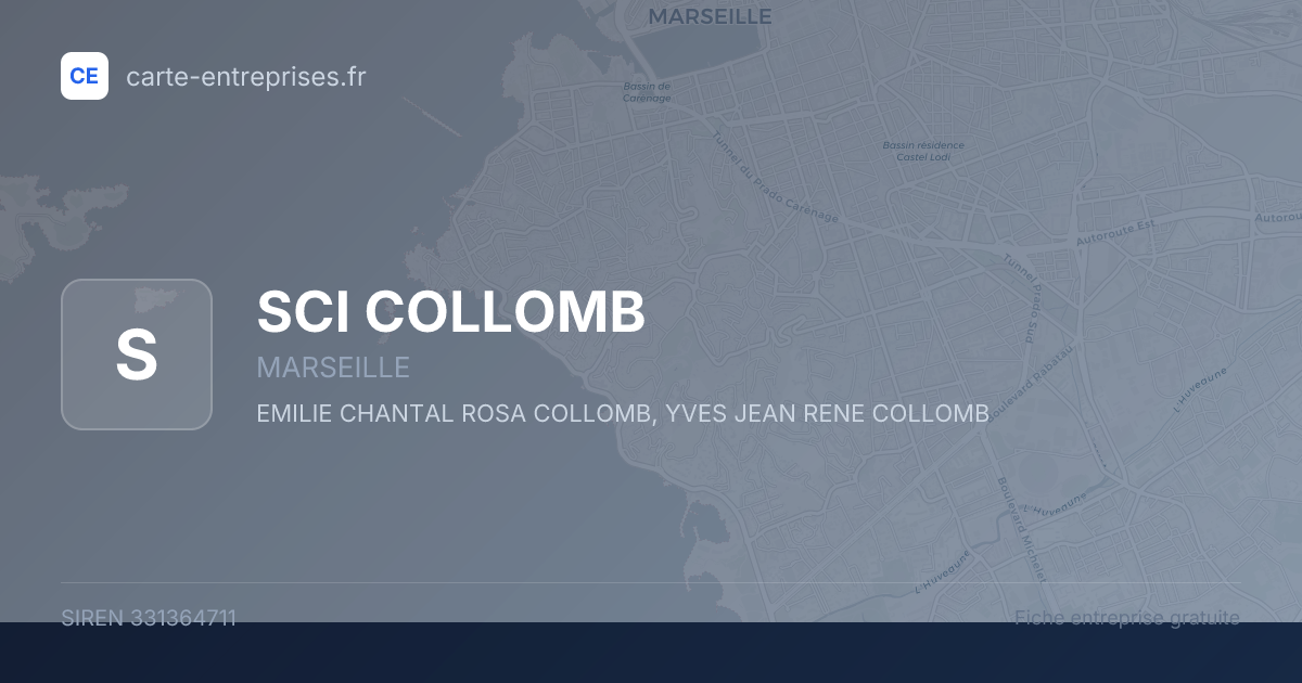 SCI COLLOMB — 331364711 — fiche entreprise