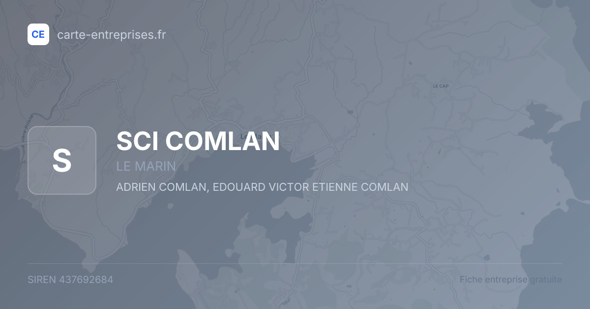SCI COMLAN — 437692684 — fiche entreprise