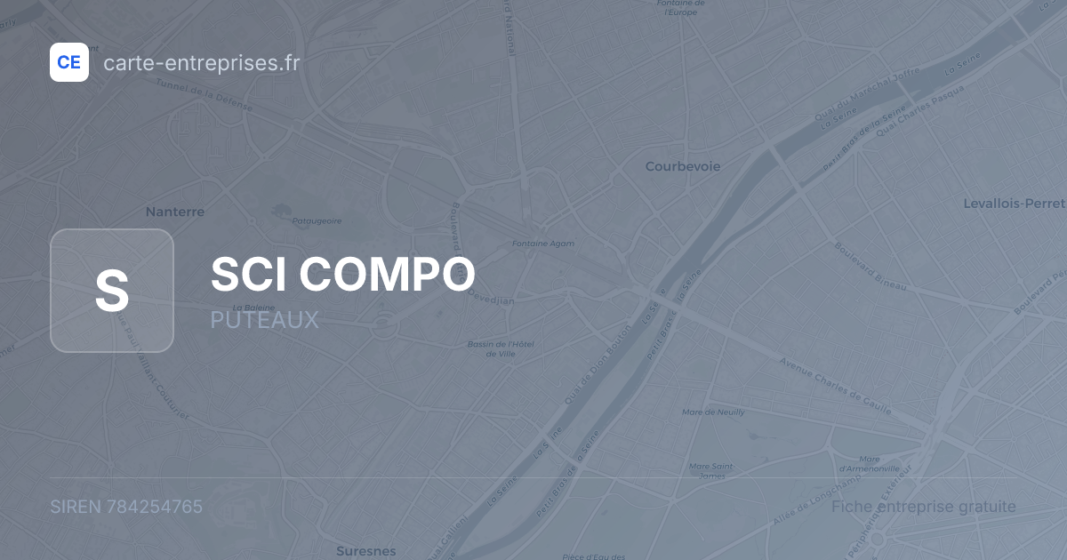 SCI COMPO — 784254765 — fiche entreprise
