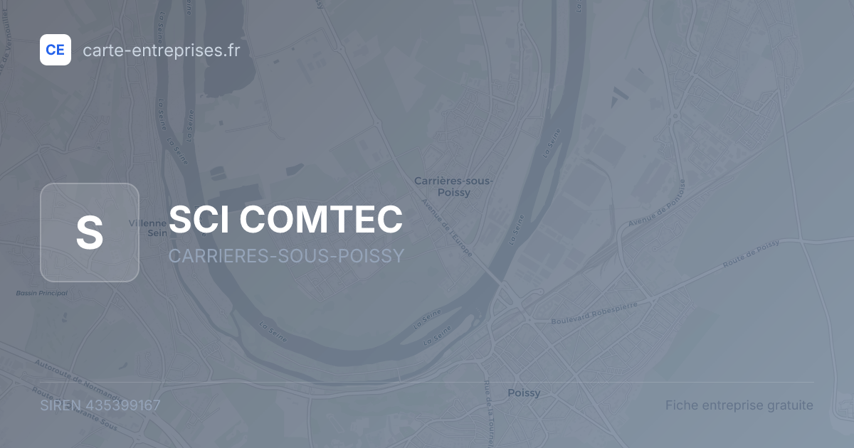 SCI COMTEC — 435399167 — fiche entreprise