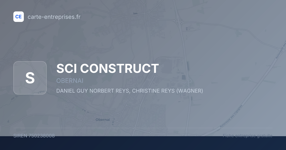 SCI CONSTRUCT — 750238008 — fiche entreprise