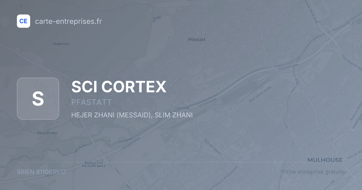 SCI CORTEX — 811063510 — fiche entreprise