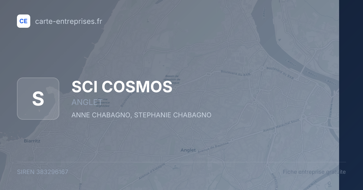 SCI COSMOS — 383296167 — fiche entreprise