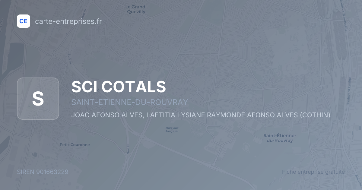 SCI COTALS — 901663229 — fiche entreprise