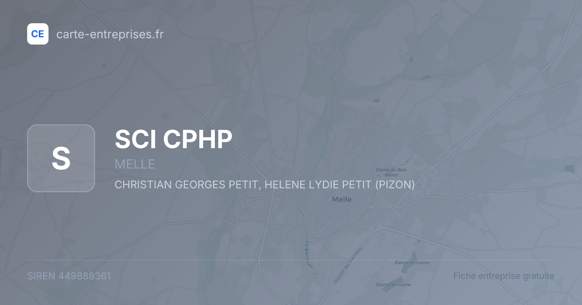 SCI CPHP — 449888361 — fiche entreprise