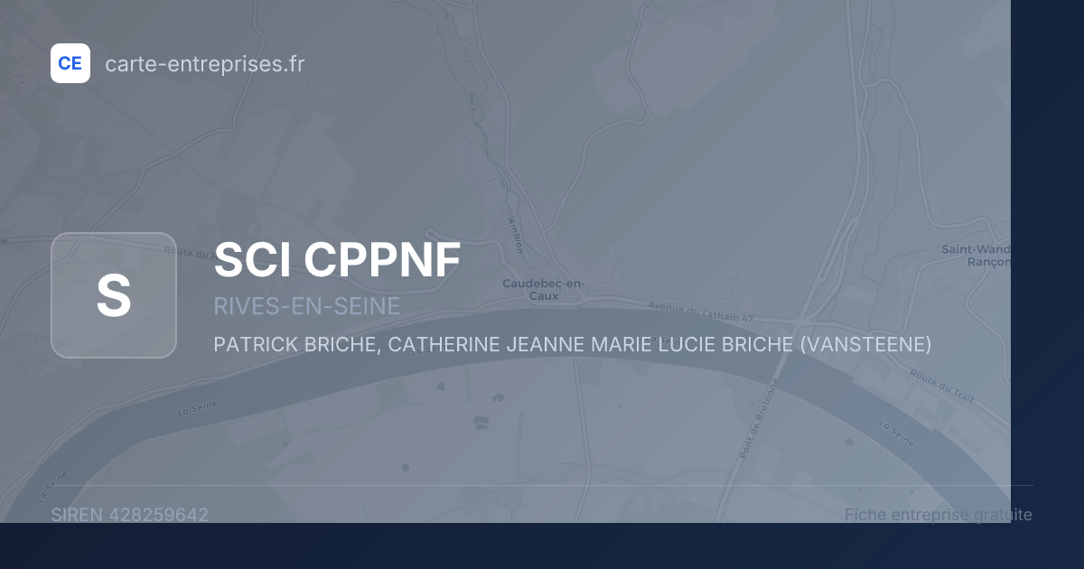 SCI CPPNF — 428259642 — fiche entreprise