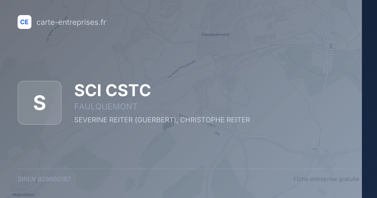 SCI CSTC — 828660167 — fiche entreprise