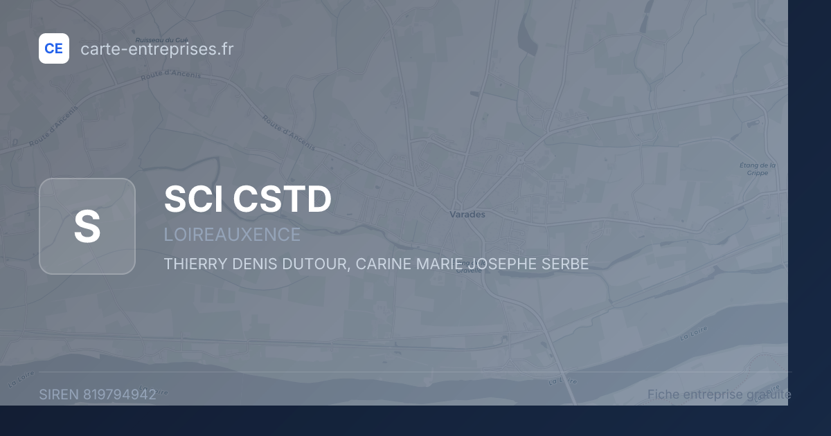 SCI CSTD — 819794942 — fiche entreprise
