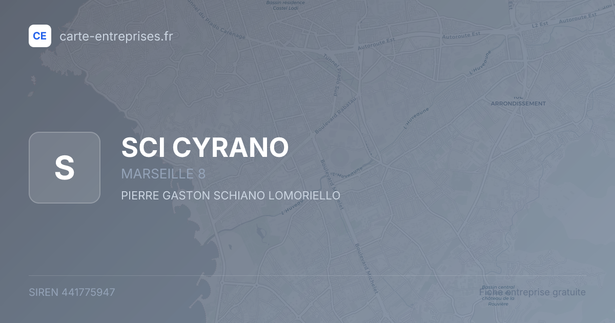 SCI CYRANO — 441775947 — fiche entreprise