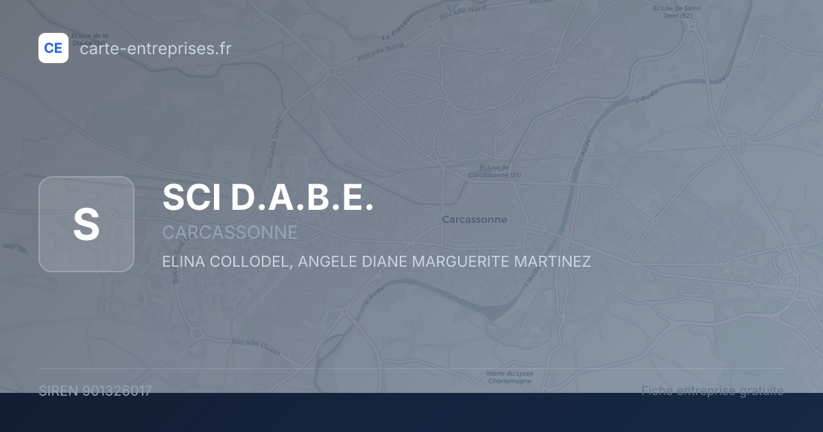 SCI D.A.B.E. — 901326017 — fiche entreprise