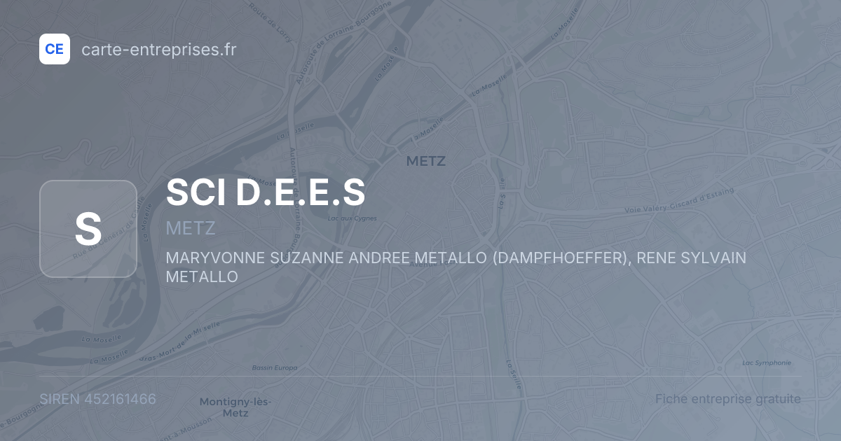 SCI D.E.E.S — 452161466 — fiche entreprise