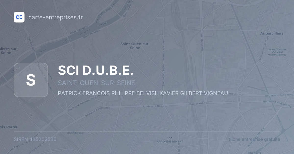 SCI D.U.B.E. — 435202536 — fiche entreprise