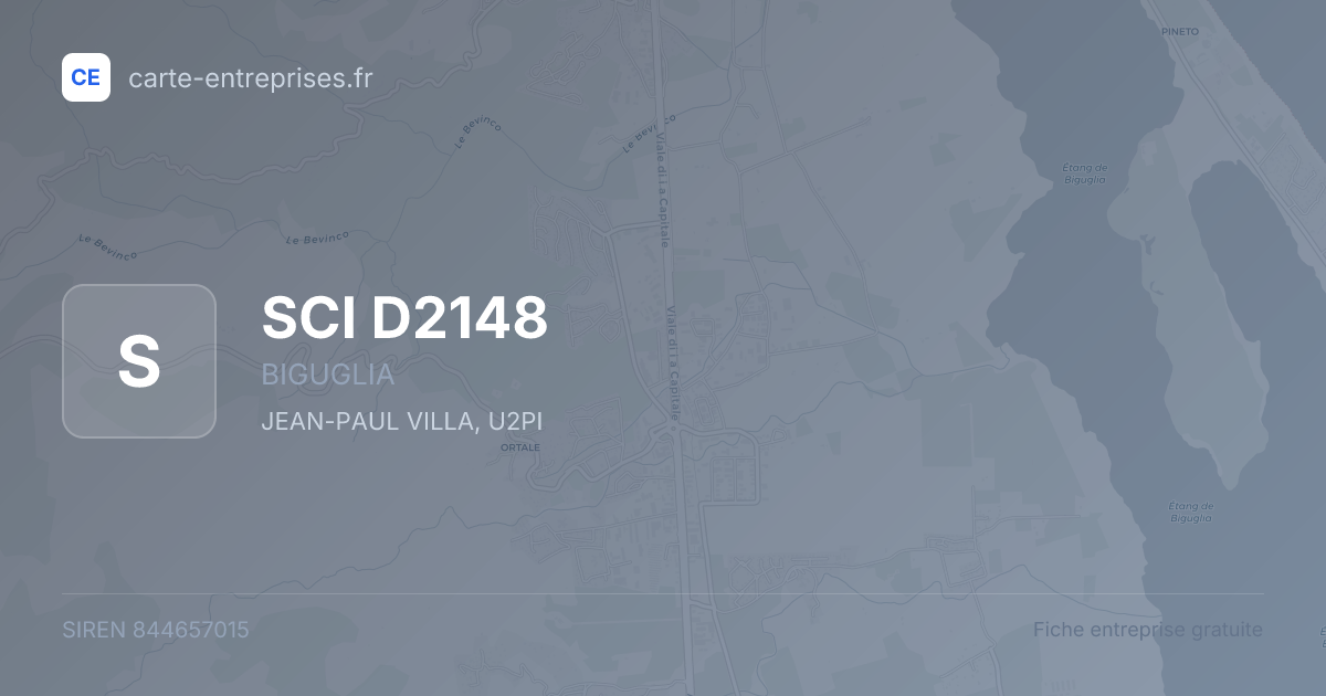 SCI D2148 — 844657015 — fiche entreprise