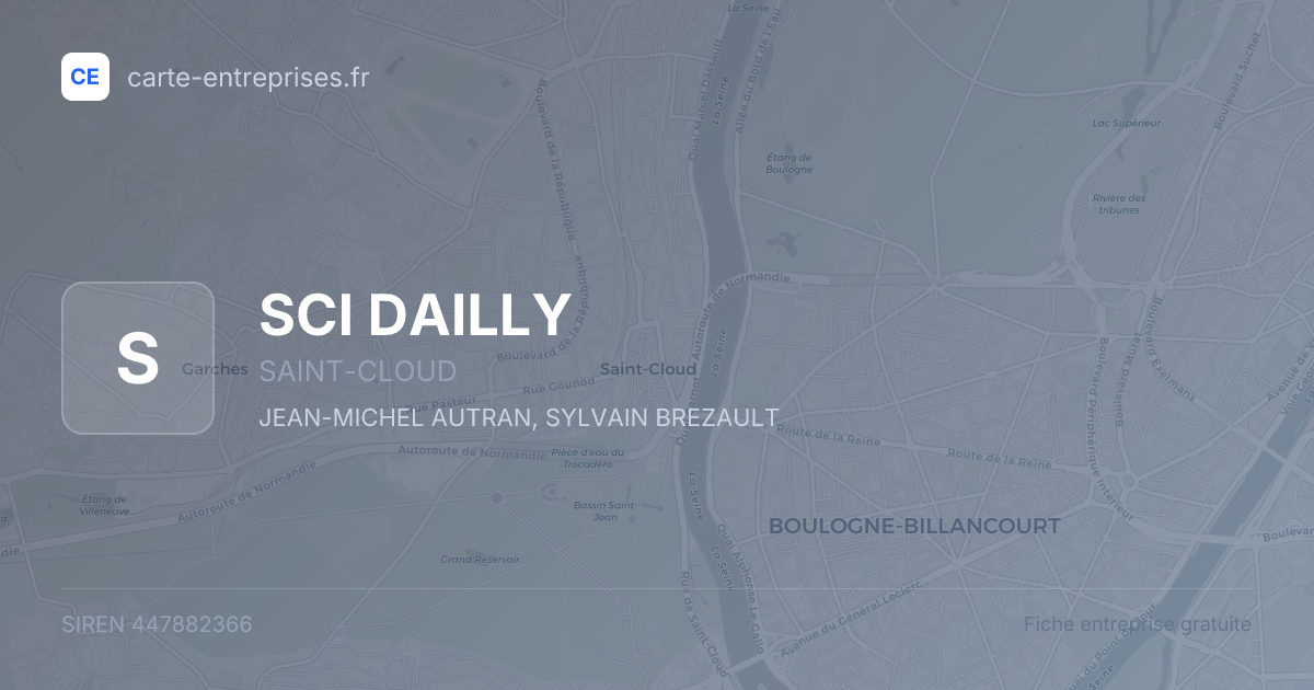 SCI DAILLY — 447882366 — fiche entreprise