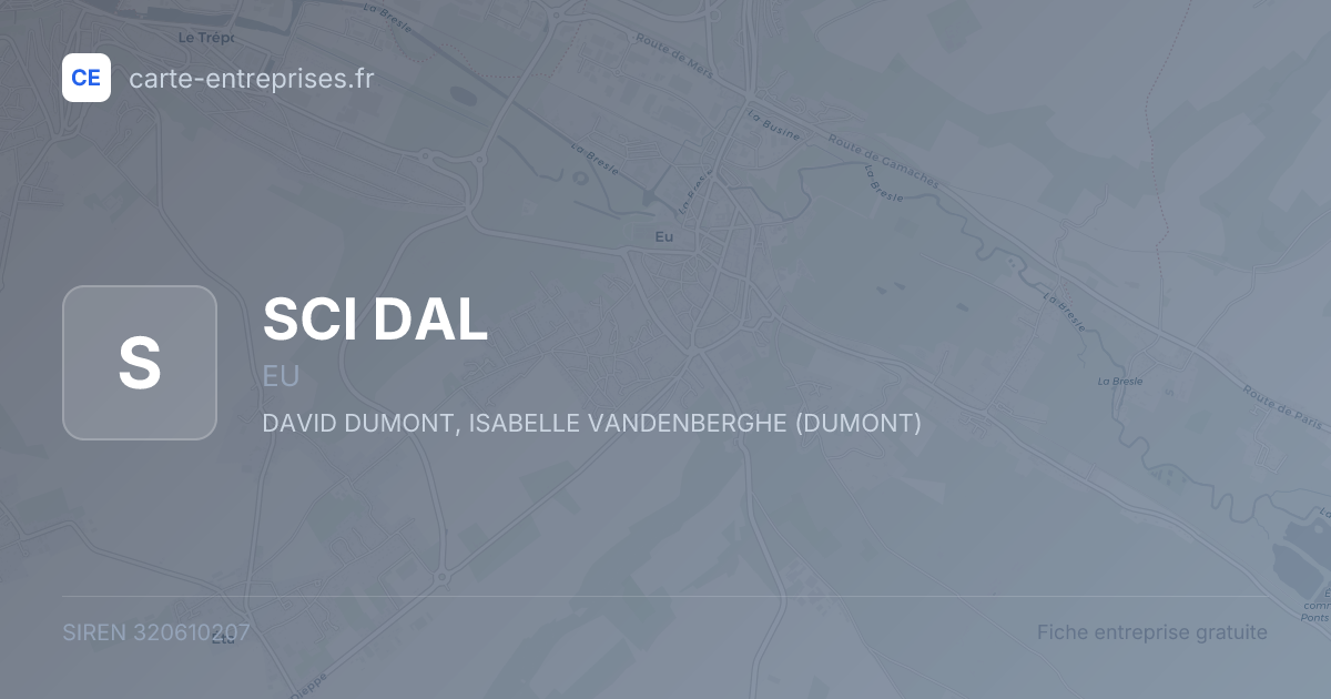 SCI DAL — 320610207 — fiche entreprise