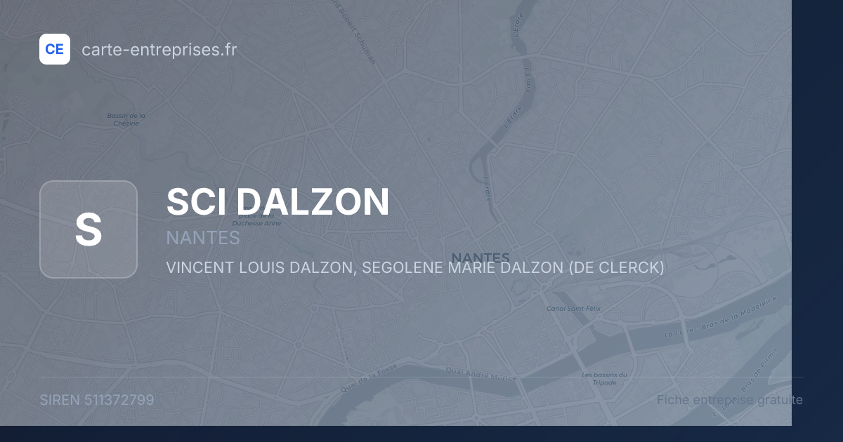 SCI DALZON — 511372799 — fiche entreprise