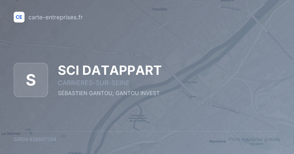 SCI DATAPPART — 938607264 — fiche entreprise