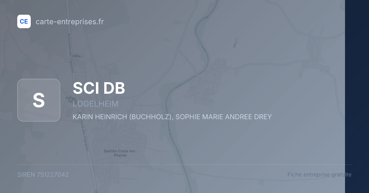SCI DB — 751227042 — fiche entreprise