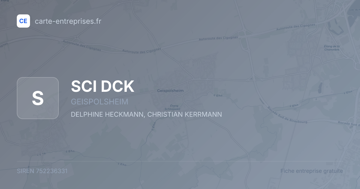 SCI DCK — 752236331 — fiche entreprise