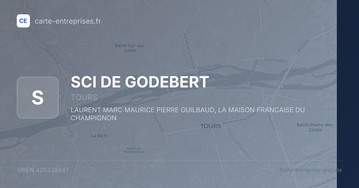 SCI  DE GODEBERT — 425338647 — fiche entreprise