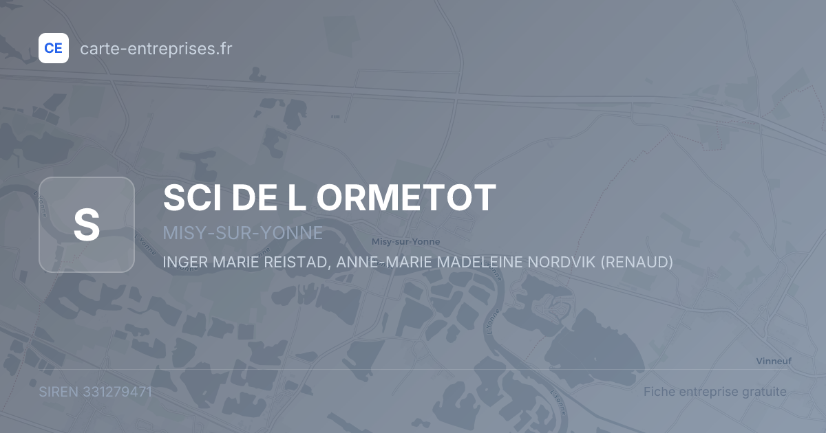 SCI DE L ORMETOT — 331279471 — fiche entreprise