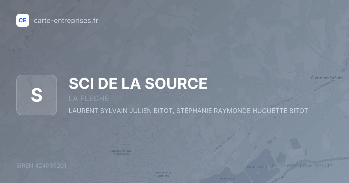 SCI DE LA SOURCE — 424069201 — fiche entreprise