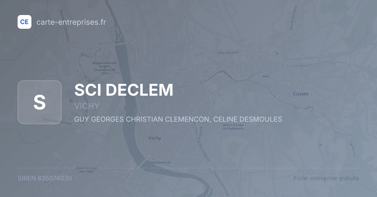 SCI DECLEM — 835074030 — fiche entreprise