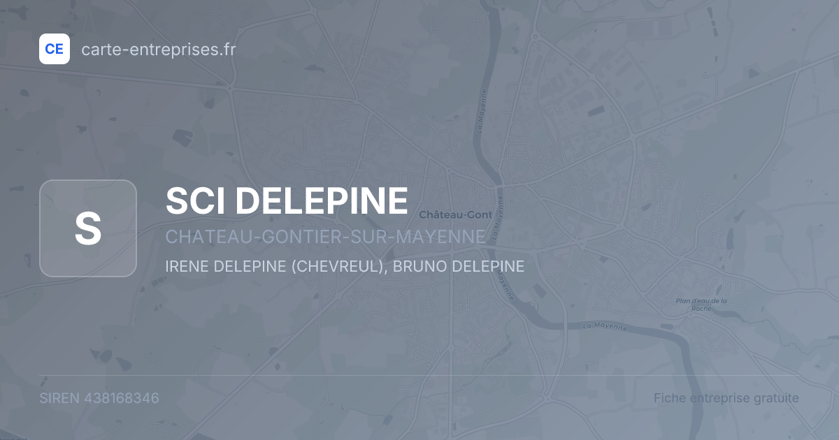 SCI DELEPINE — 438168346 — fiche entreprise