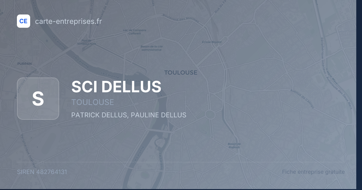 SCI DELLUS — 482764131 — fiche entreprise