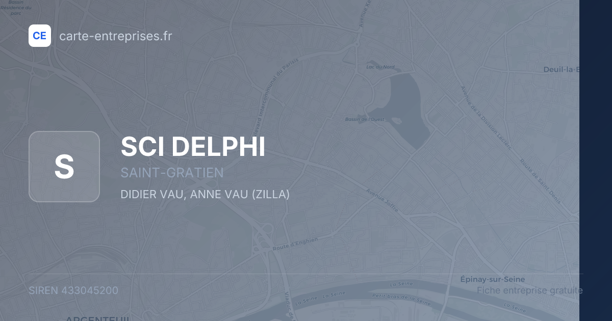 SCI DELPHI — 433045200 — fiche entreprise