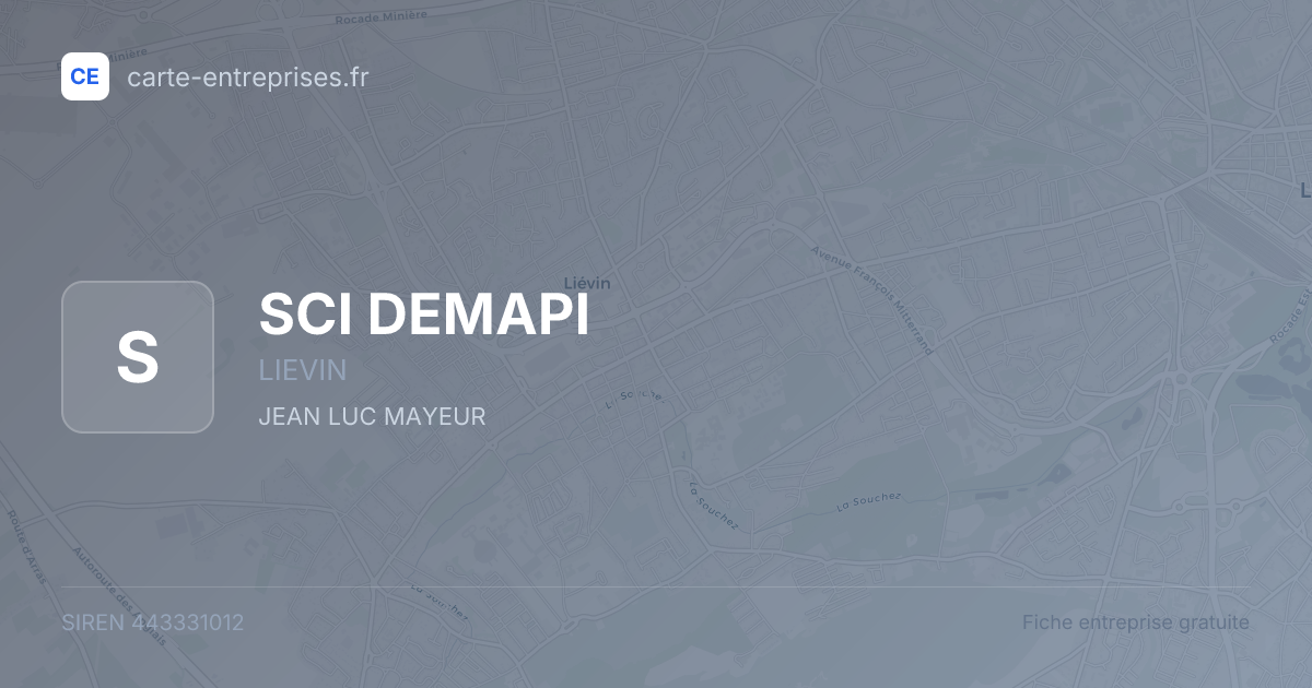 SCI DEMAPI — 443331012 — fiche entreprise