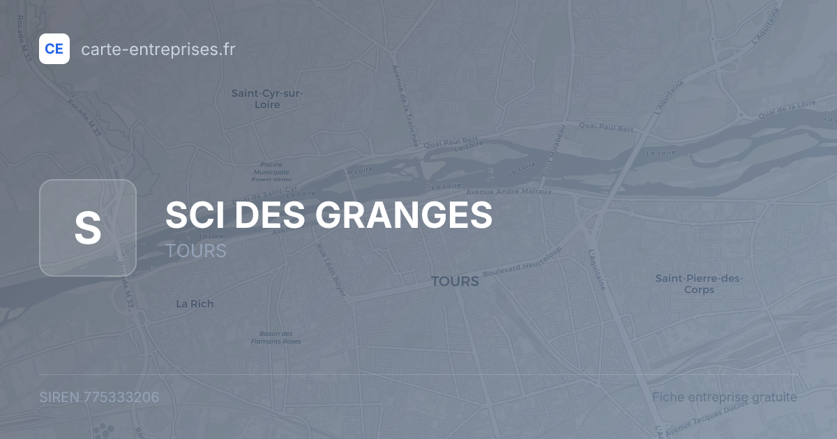 SCI DES GRANGES — 775333206 — fiche entreprise