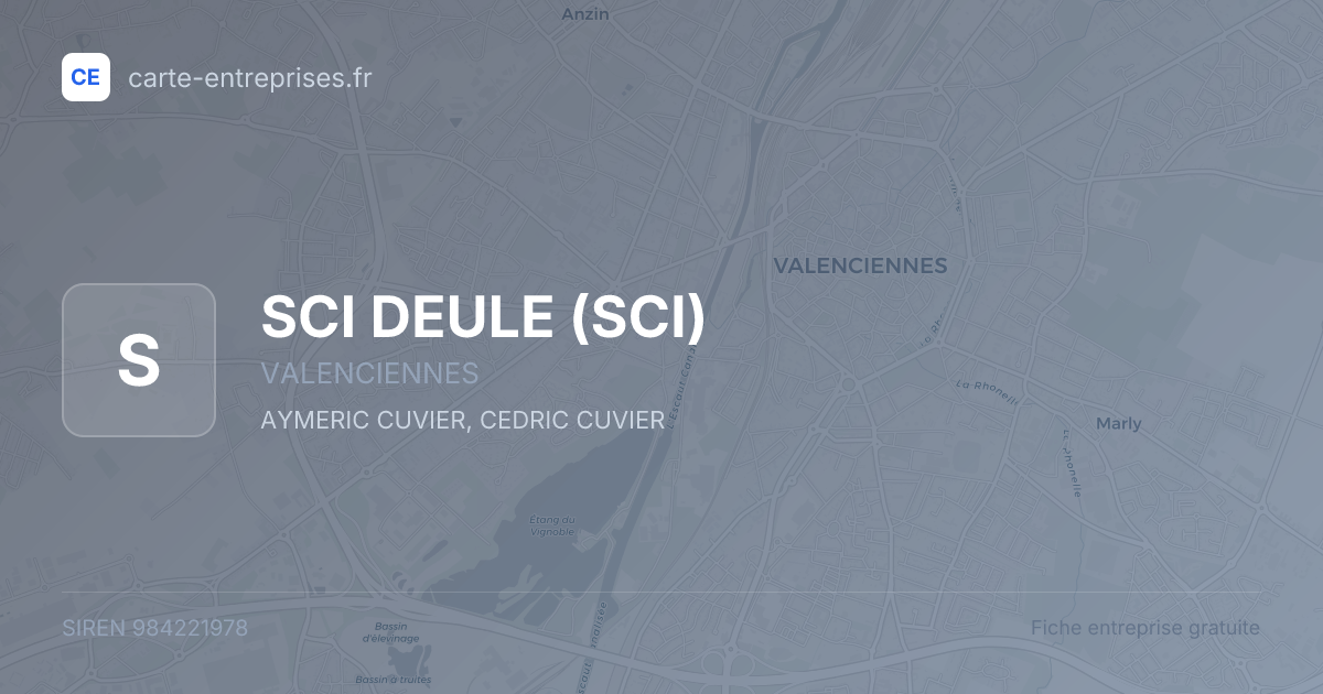 SCI DEULE (SCI) — 984221978 — fiche entreprise