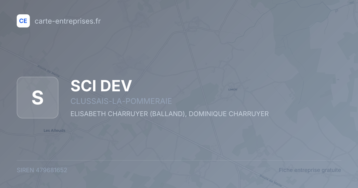 SCI DEV — 479681652 — fiche entreprise