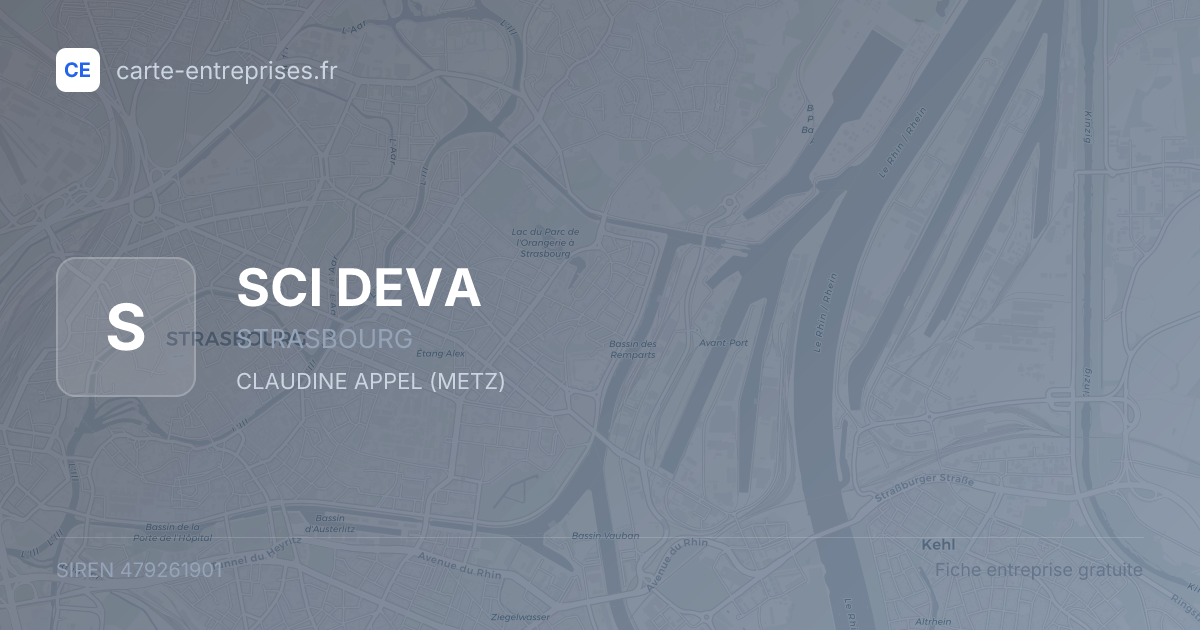 SCI DEVA — 479261901 — fiche entreprise