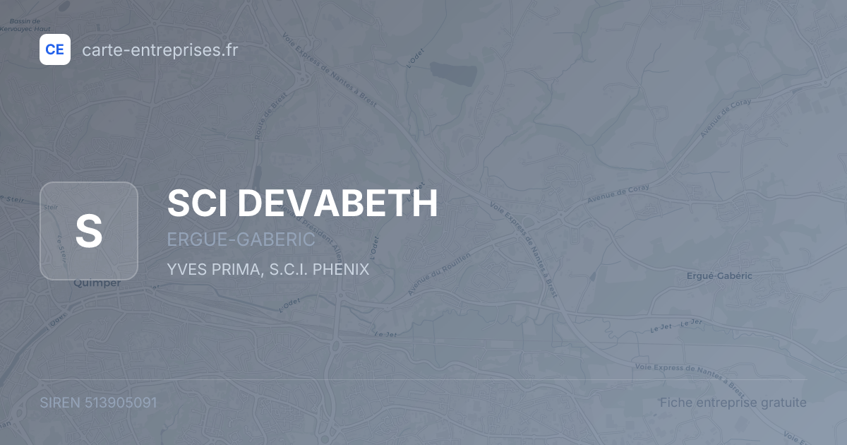 SCI DEVABETH — 513905091 — fiche entreprise