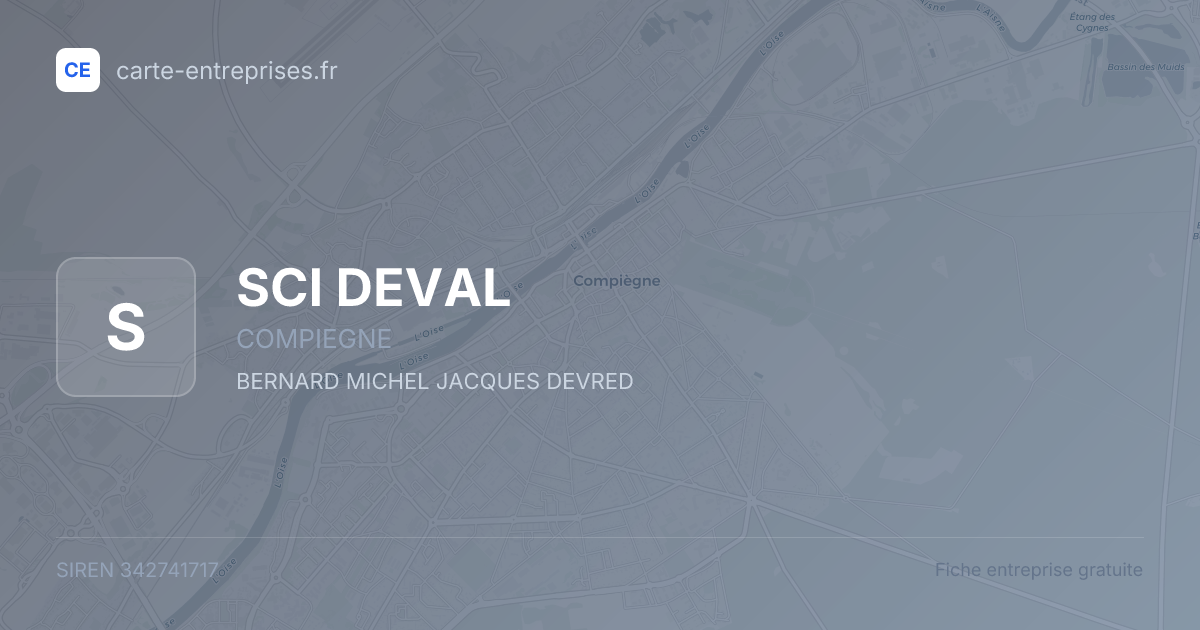 SCI DEVAL — 342741717 — fiche entreprise
