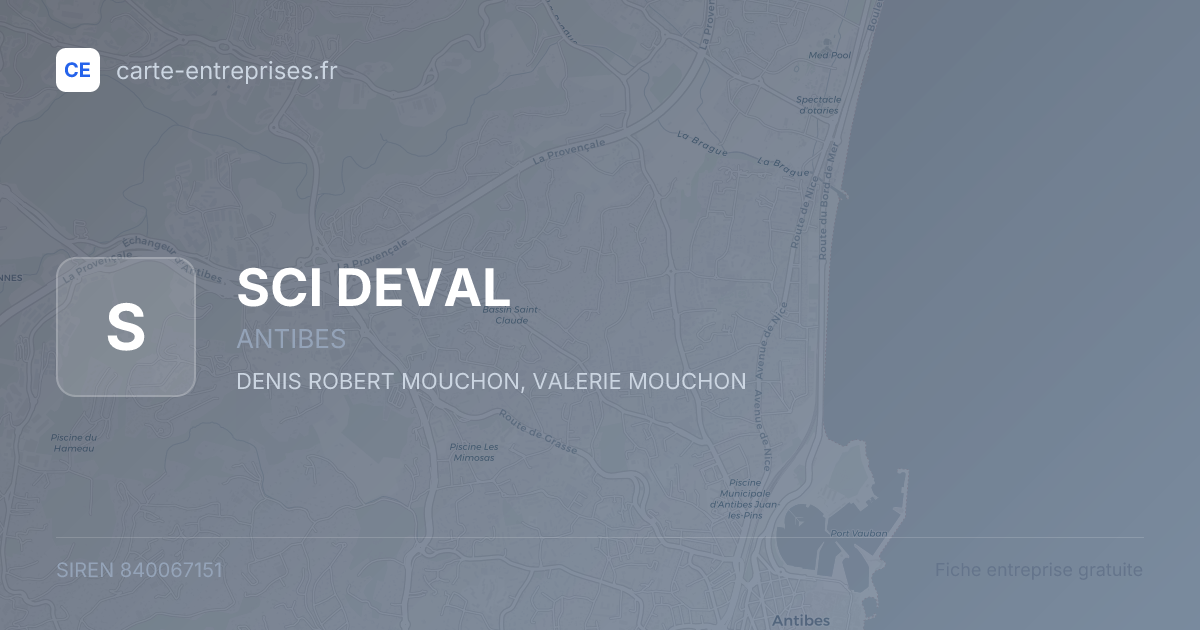 SCI DEVAL — 840067151 — fiche entreprise