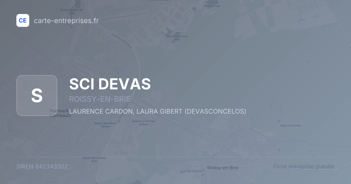 SCI DEVAS — 942343302 — fiche entreprise